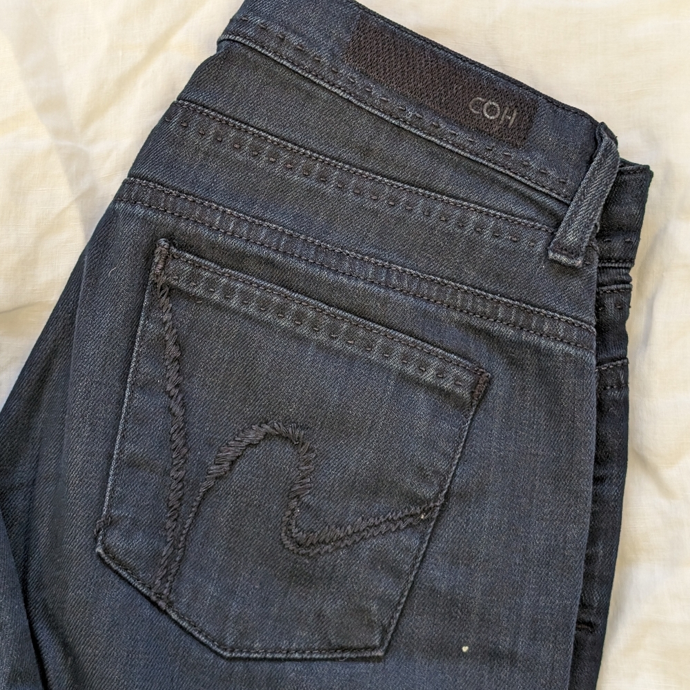 COH Hutton stretch wide leg jeans 25